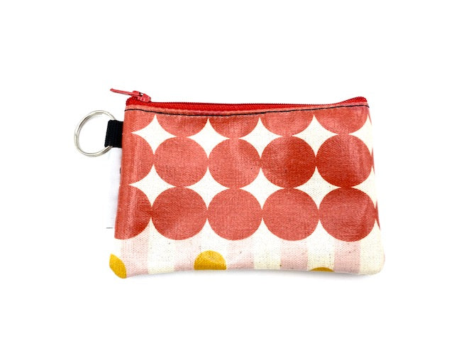 Coin Purse in Red Circles