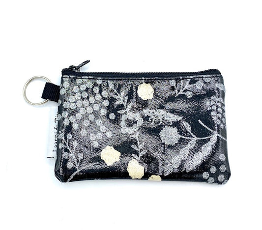 Coin Purse in Silver Fox